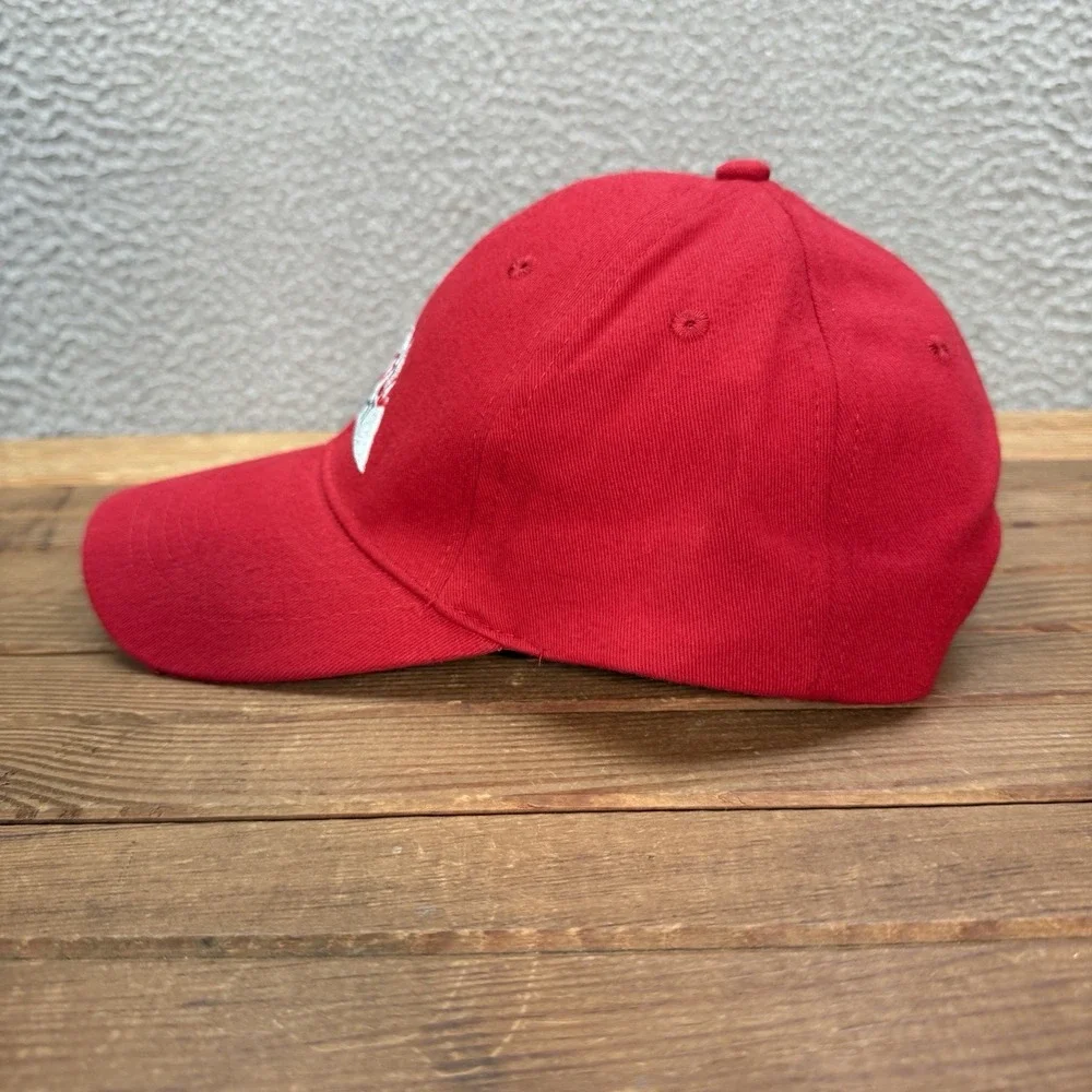 Coors Light Beer Hat Adult‎ Red Snapback Cap Outdoors Tailgate Party Camping